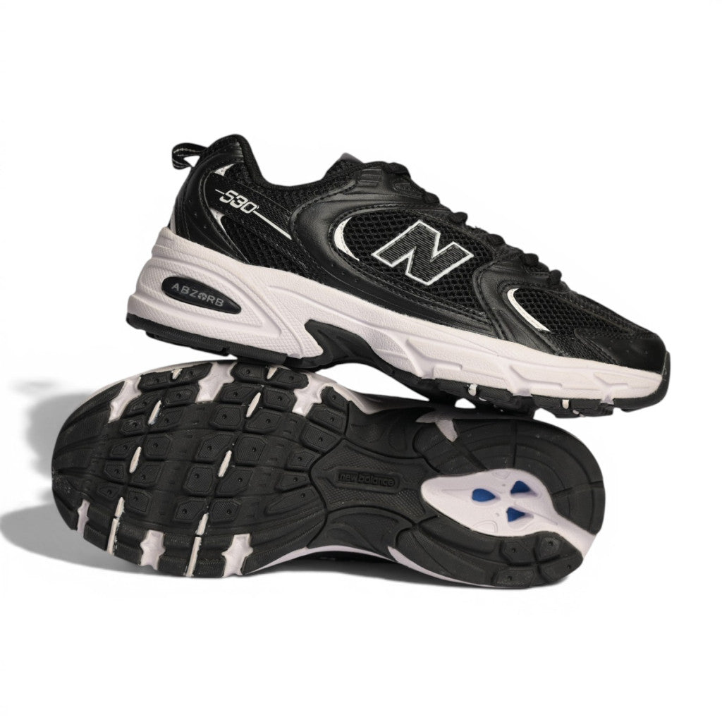 New Balance 530 Black White - 4