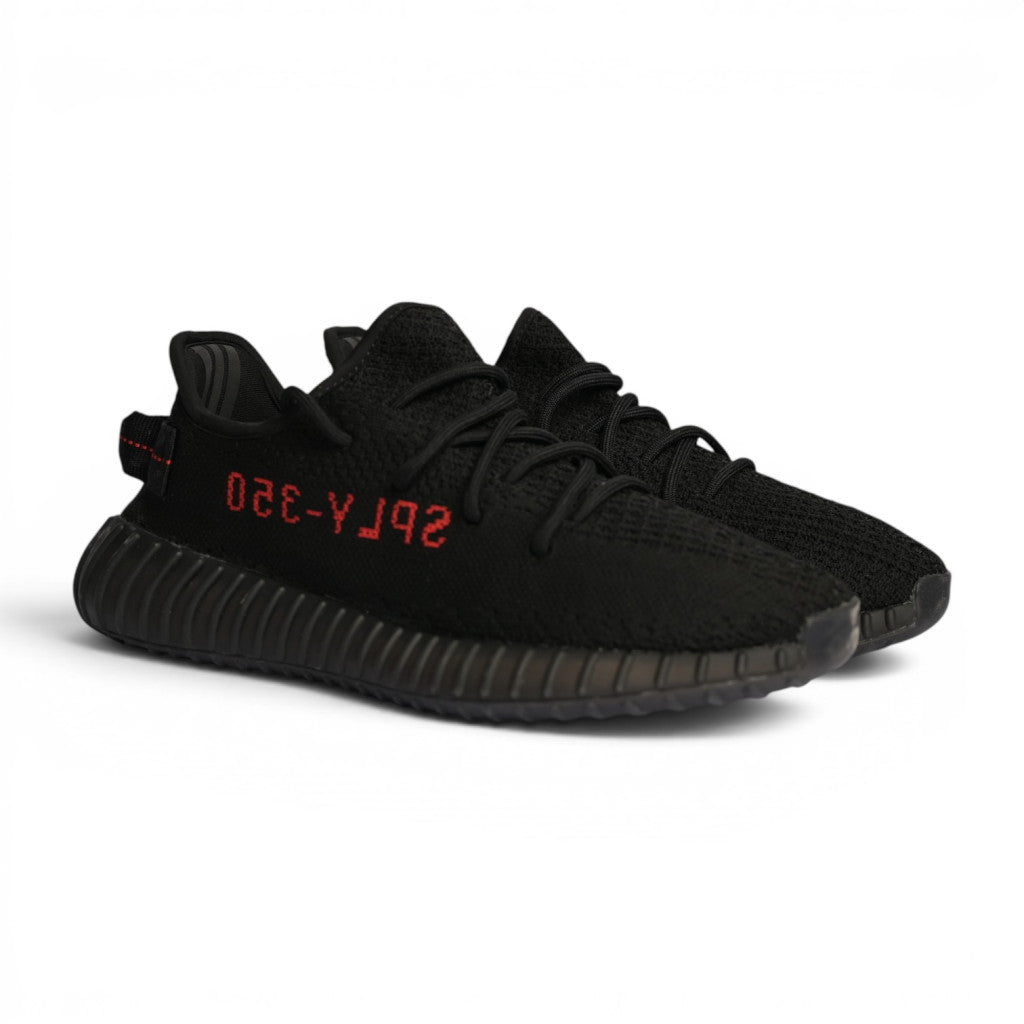 Adidas Yeezy 350 SPLY Black Red Line - 2