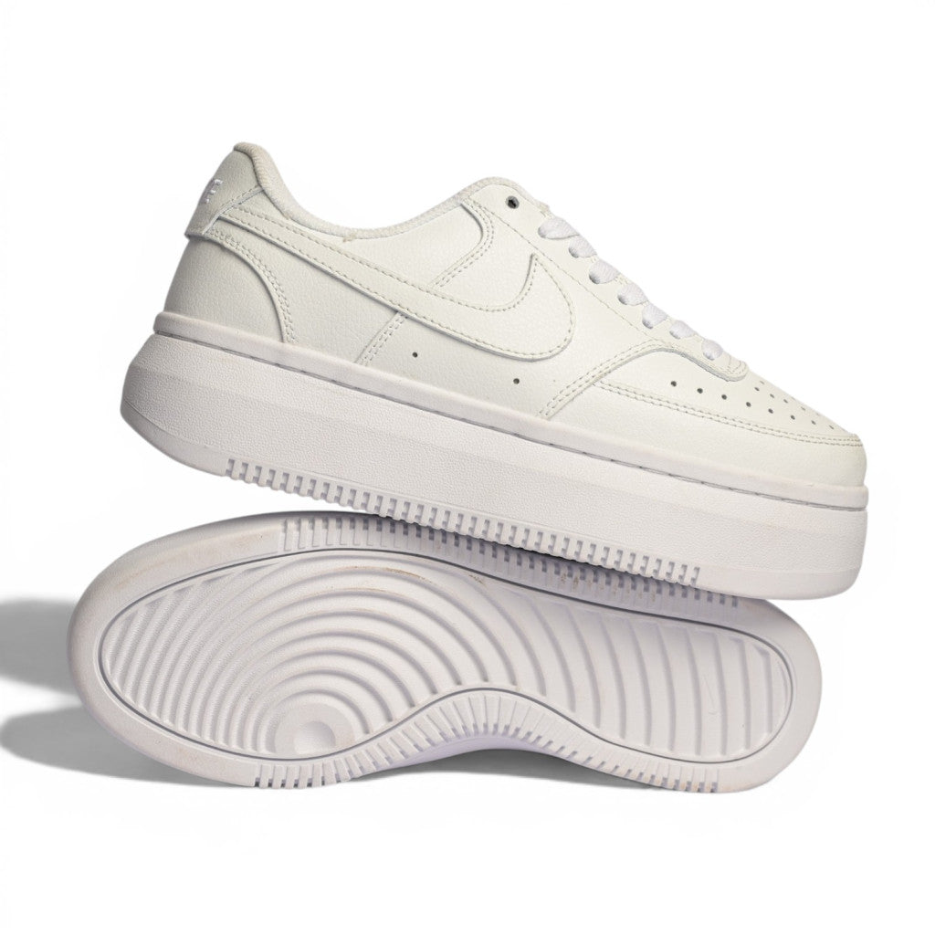 Nike Court Vision Alta Triple White - 4