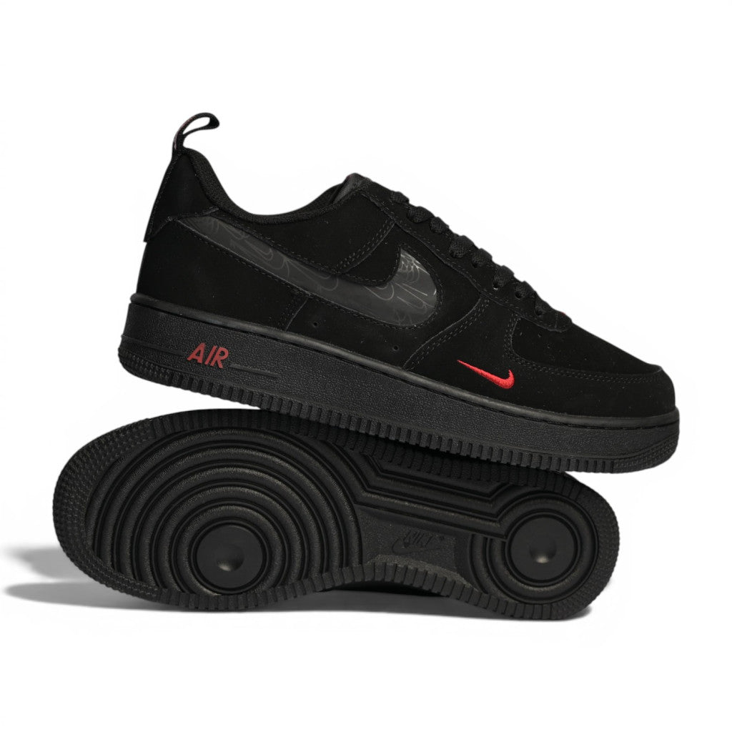 Nike Air Force 1 Low Black Crimson - 4