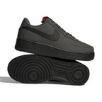 Nike Air Force 1 Low Dark Grey Black Red - 4