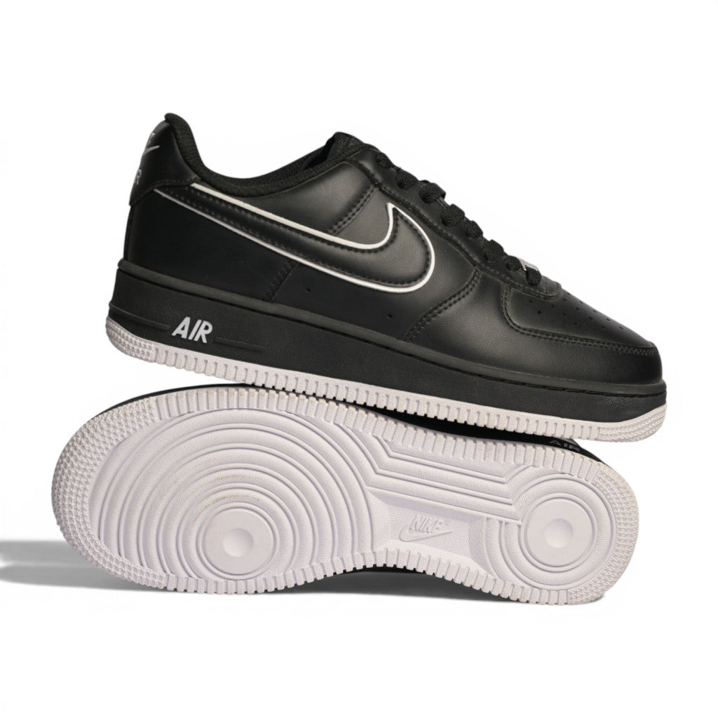 Nike Air Force 1 Low Black White Outline - 4