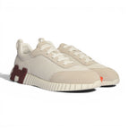 Hermes Bouncing Sneaker White Fuchsia - 2