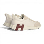 Hermes Bouncing Sneaker White Fuchsia - 3