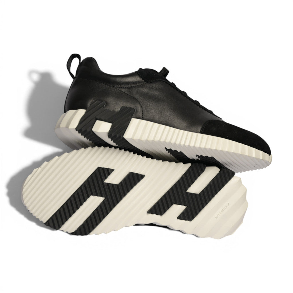 Hermes Bouncing Sneaker Black Platform - 4