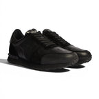 Valentino Garavani Camouflage Black Leather Sneakers - 2
