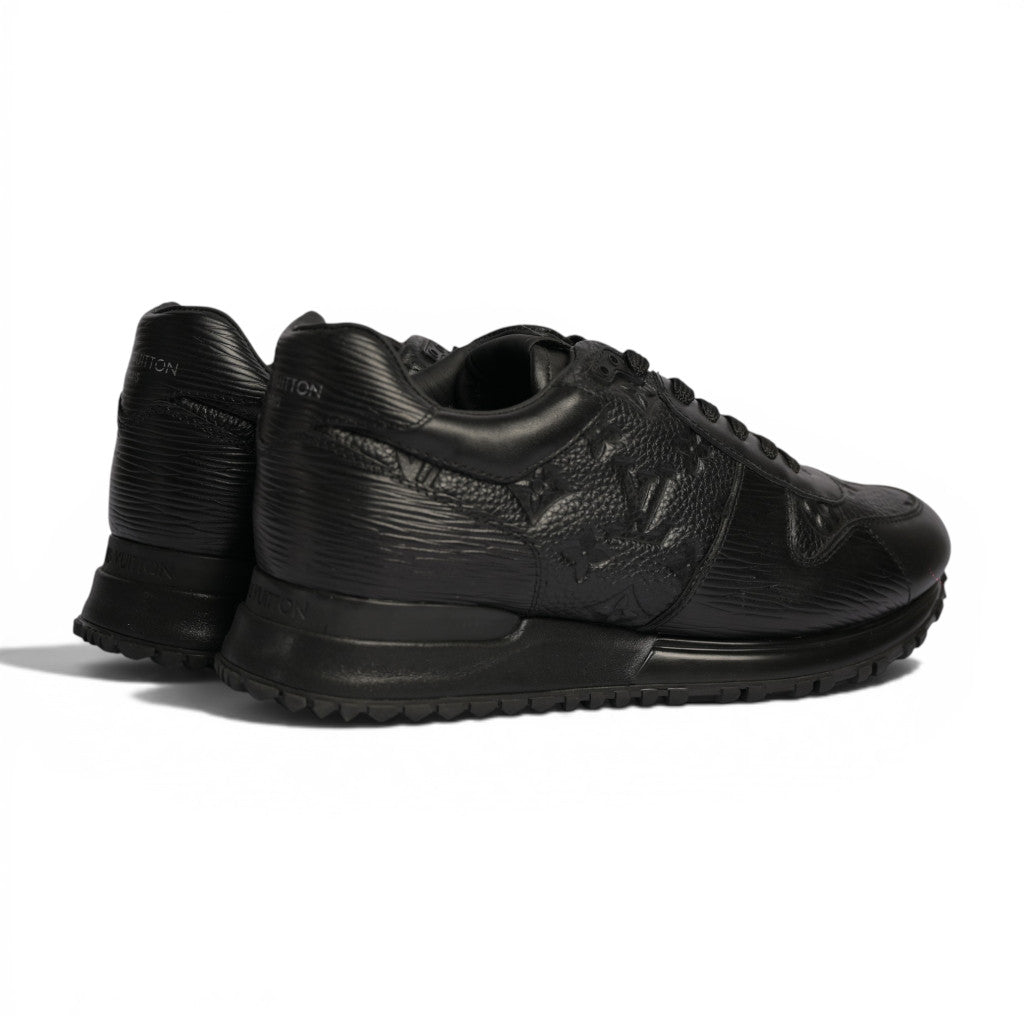 Louis Vuitton Run Away Sneaker Black Leather - 3