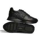 Louis Vuitton Run Away Sneaker Black Leather - 4