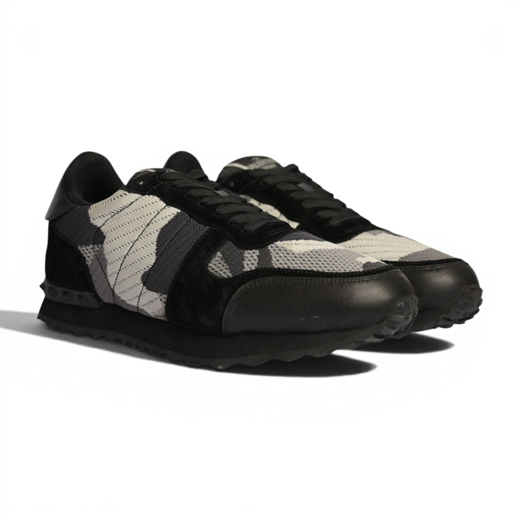 Valentino Camouflage White Black - 2