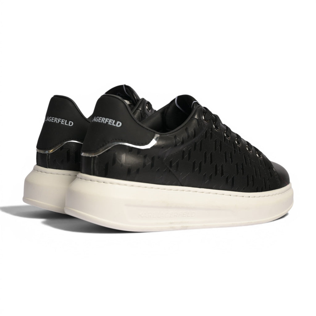 Karl Lagerfeld Kapri Monogram Embossed Black White - 3